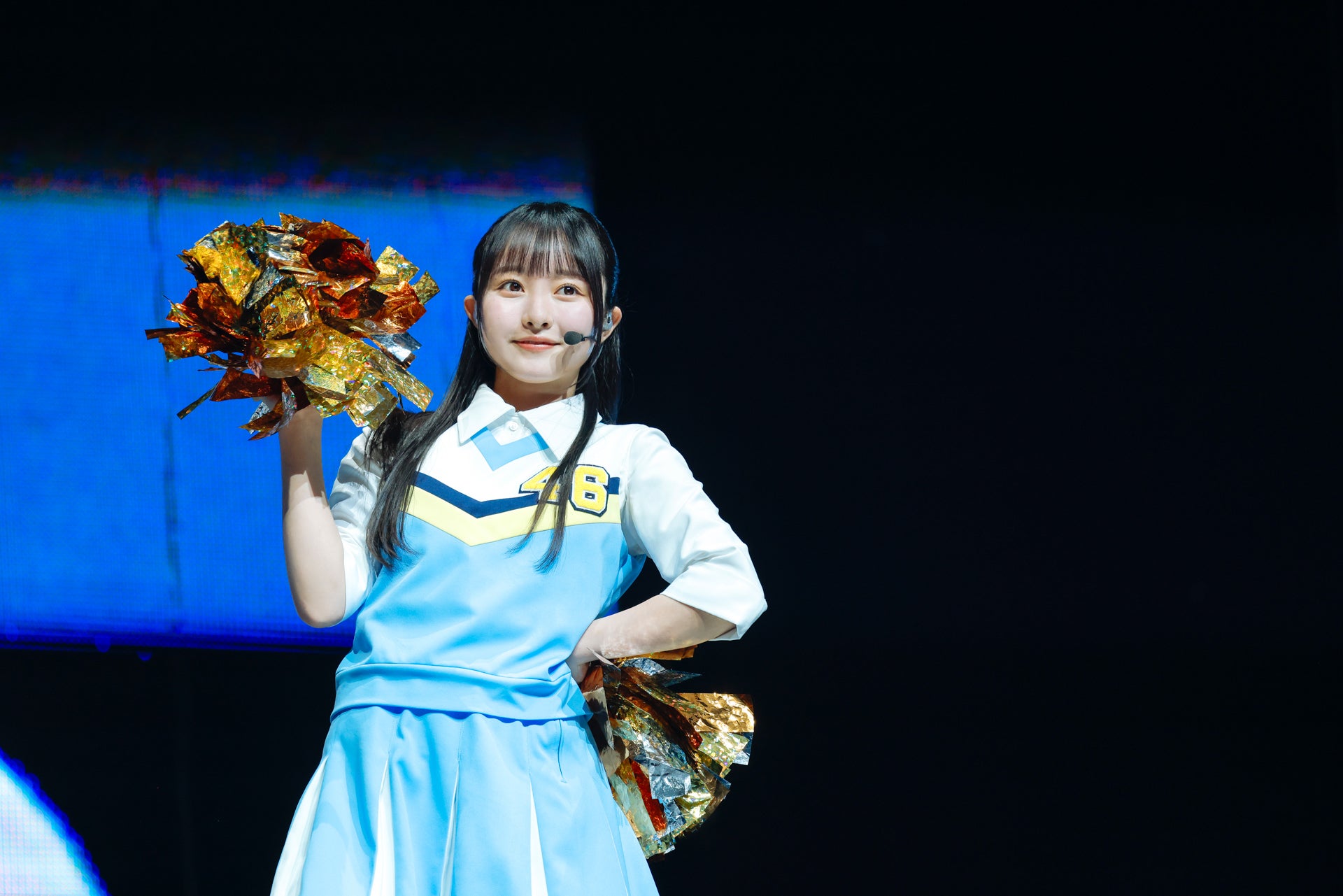 片山紗希／日向坂46五期生「おもてなし会」撮影：上山陽介