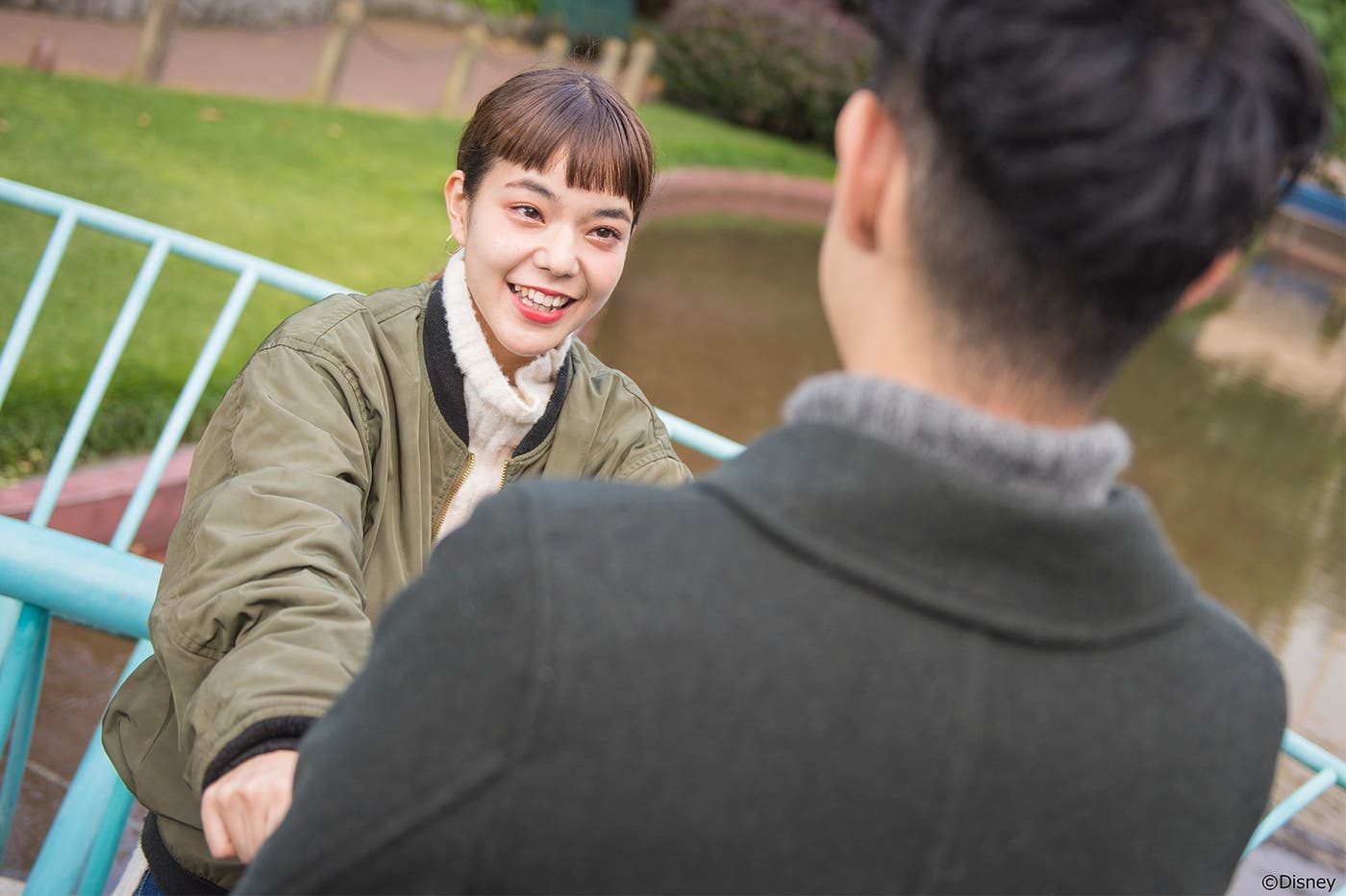 普段見せない姿に彼もドキッ