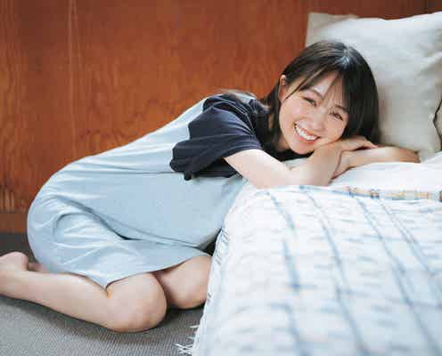 乃木坂46賀喜遥香、色白美脚披露 爽やかな笑顔にドキッ