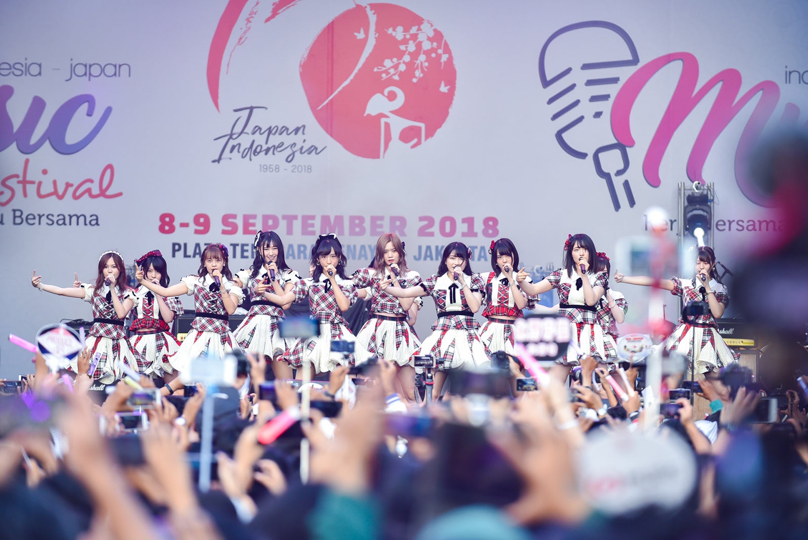 イベントの様子（C）AKS／（C）JKT48 Project