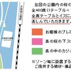 バーベキューゾーン/画像提供:大阪城パークマネジメント共同事業体