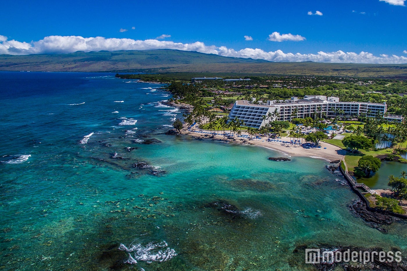 ハワイ島のホテル一例（マウナ ラニ ベイ ホテル＆バンガローズ）／画像提供：JTBワールドバケーションズ