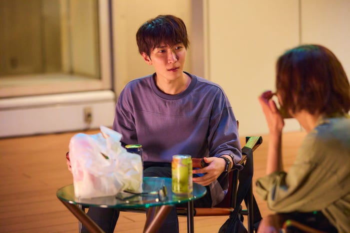 渡辺翔太、中村アン「青島くんはいじわる」第2話より(C)テレビ朝日