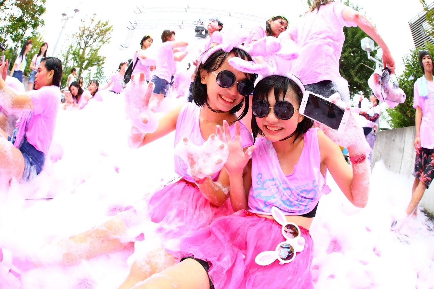 JCJK限定バブルラン「あわーず」東京&大阪で初開催 バンダリ亜砂也も出演