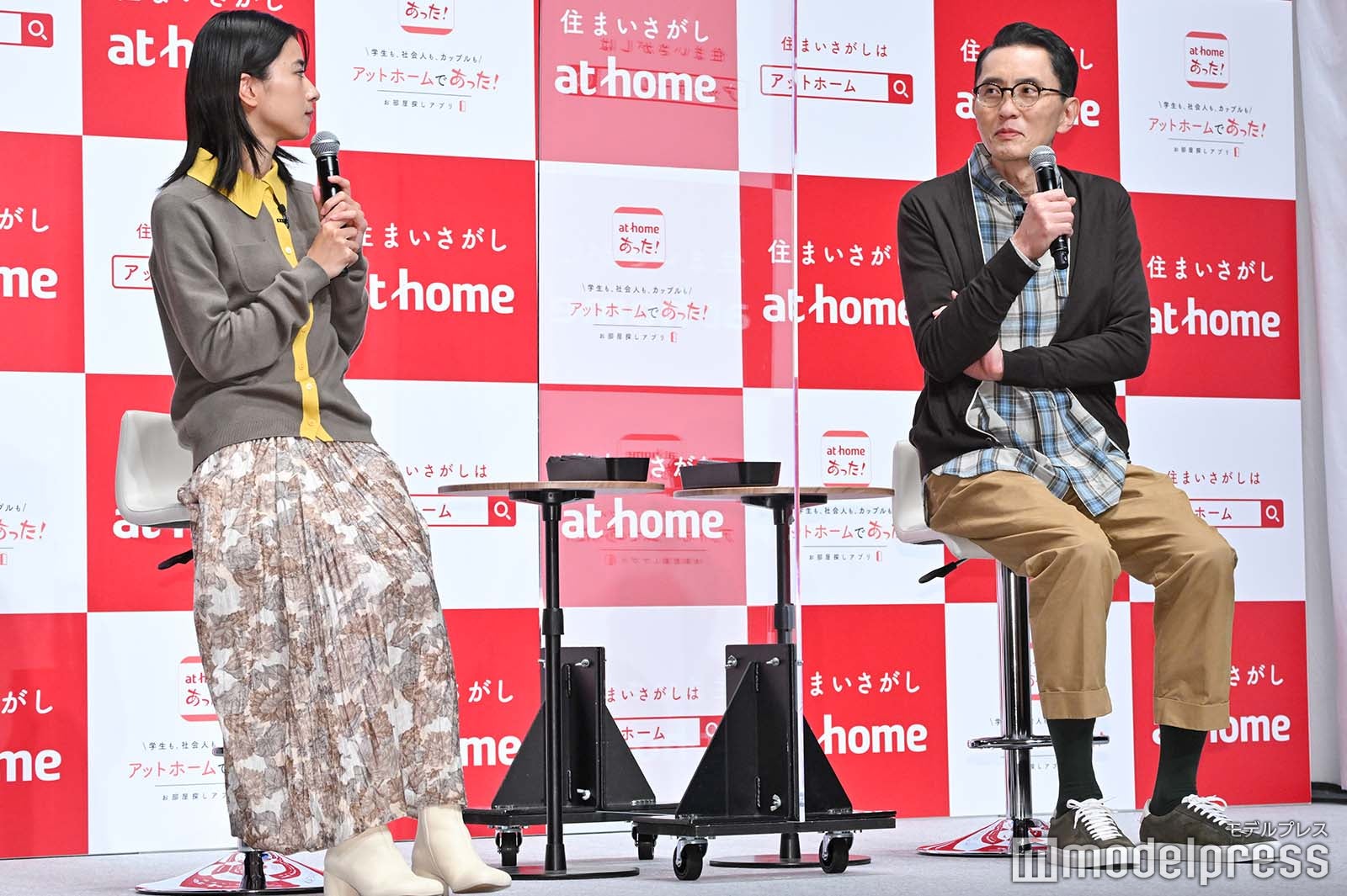 互いの印象を語り合う黒島結菜、松重豊 （C）モデルプレス