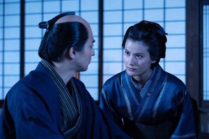 横浜流星、橋本愛「べらぼう~蔦重栄華乃夢噺~」第45話(C)NHK