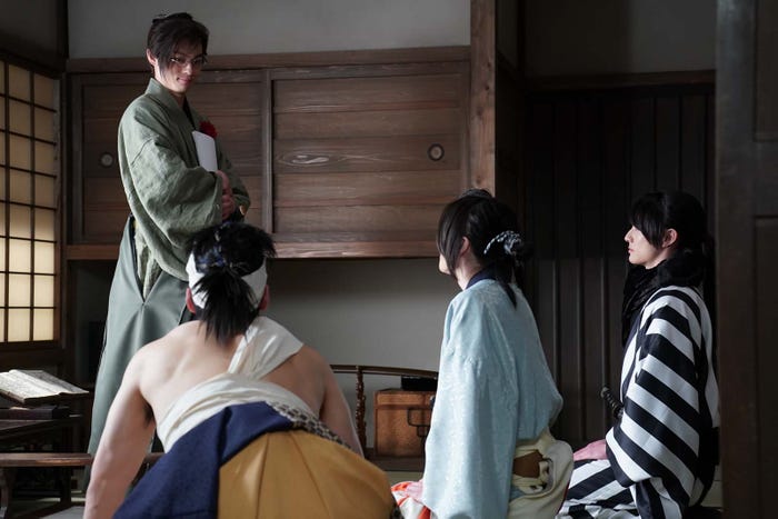 永田崇人「君とゆきて咲く~新選組青春録~」第3話より(C)テレビ朝日