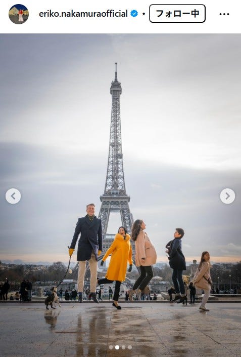 中村江里子Instagramより