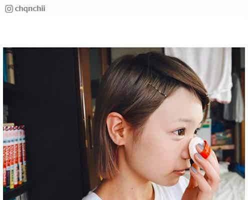 インスタ界のカリスマ・やすだちひろ、すっぴん風メイクショットが「天使」「可愛すぎ」と反響