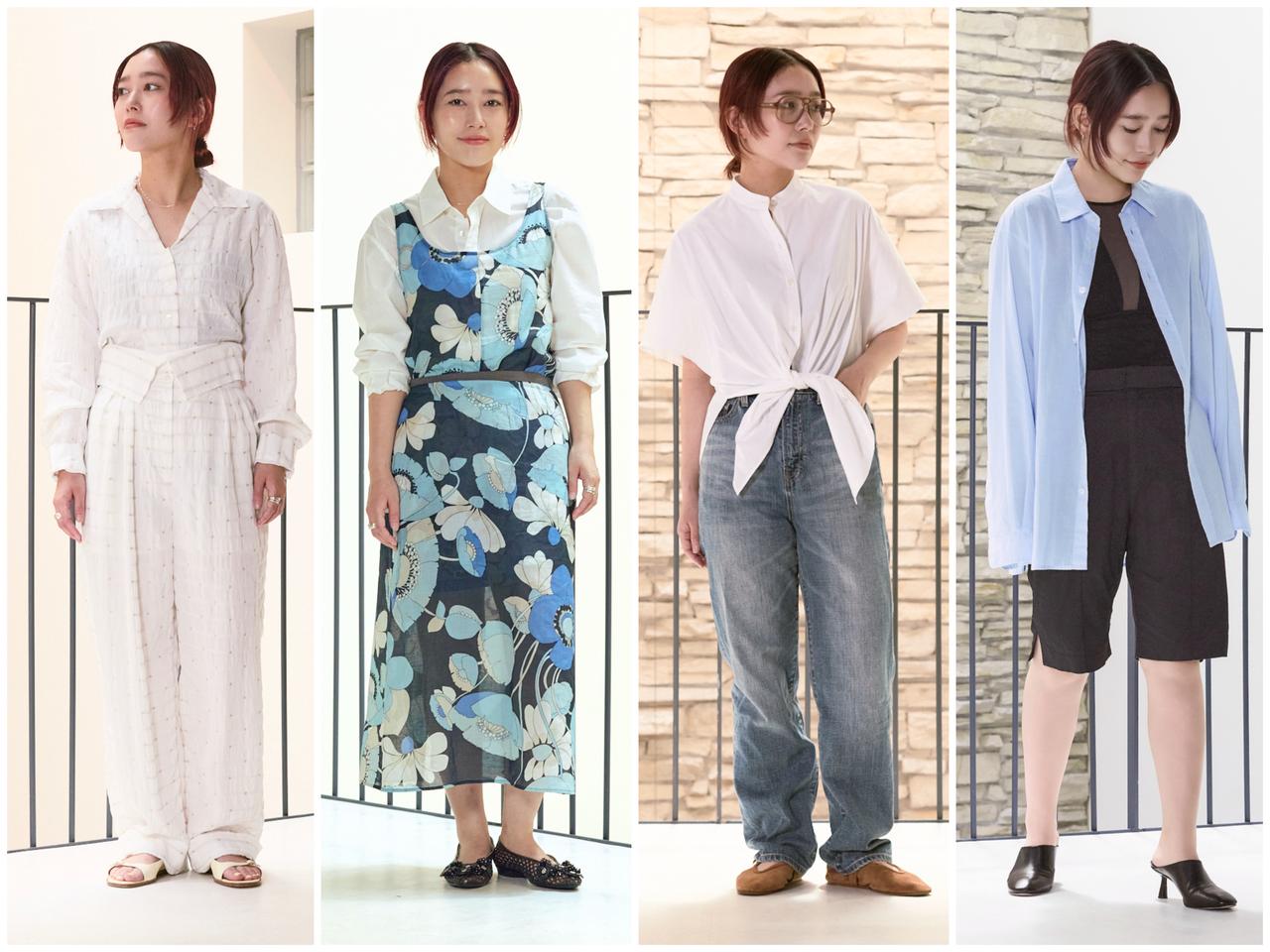働く日も、休日も！ トレンド【シャツ】が夏スタイルに大活躍！