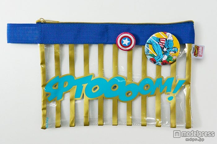 マーベル・キャプテンアメリカ/ビニールポーチ(税抜き¥2600)(C)Marvel2015