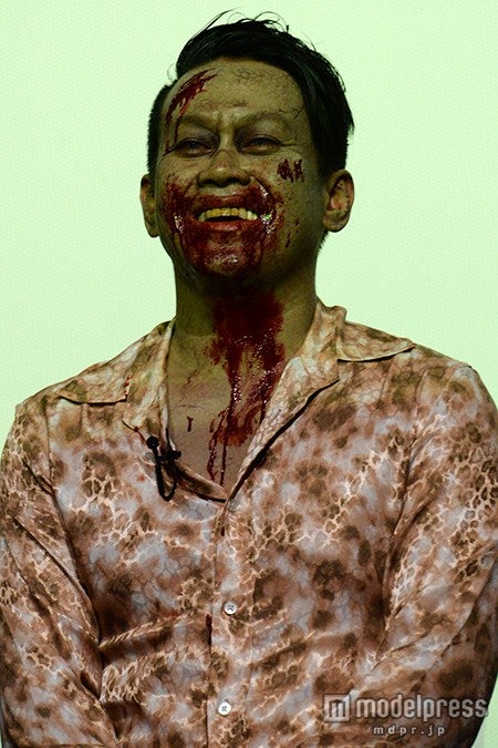 衝撃のゾンビメイクで登場した宮川大輔
