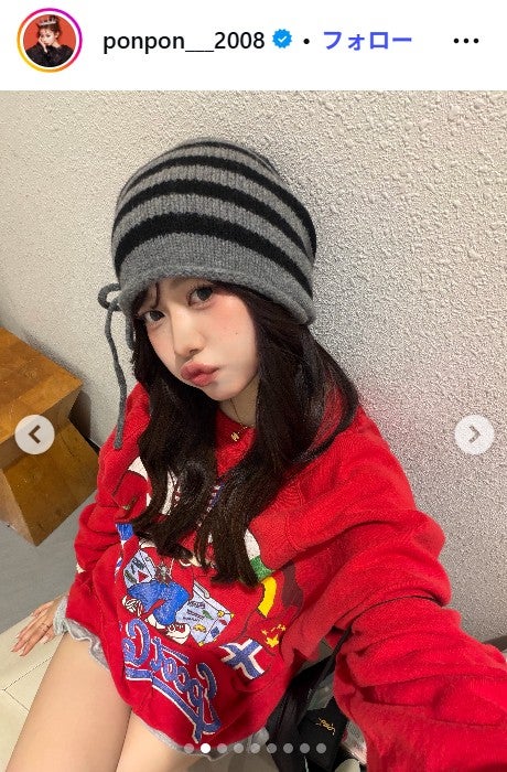 瀬川陽菜乃Instagramより