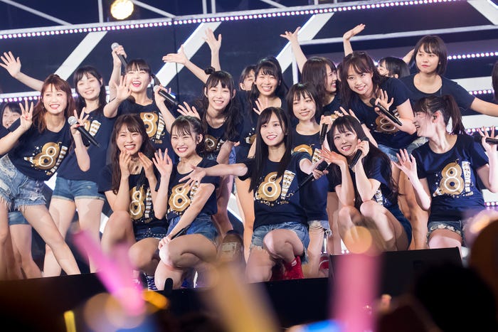「NMB48 8th Anniversary LIVE」の様子(C)NMB48
