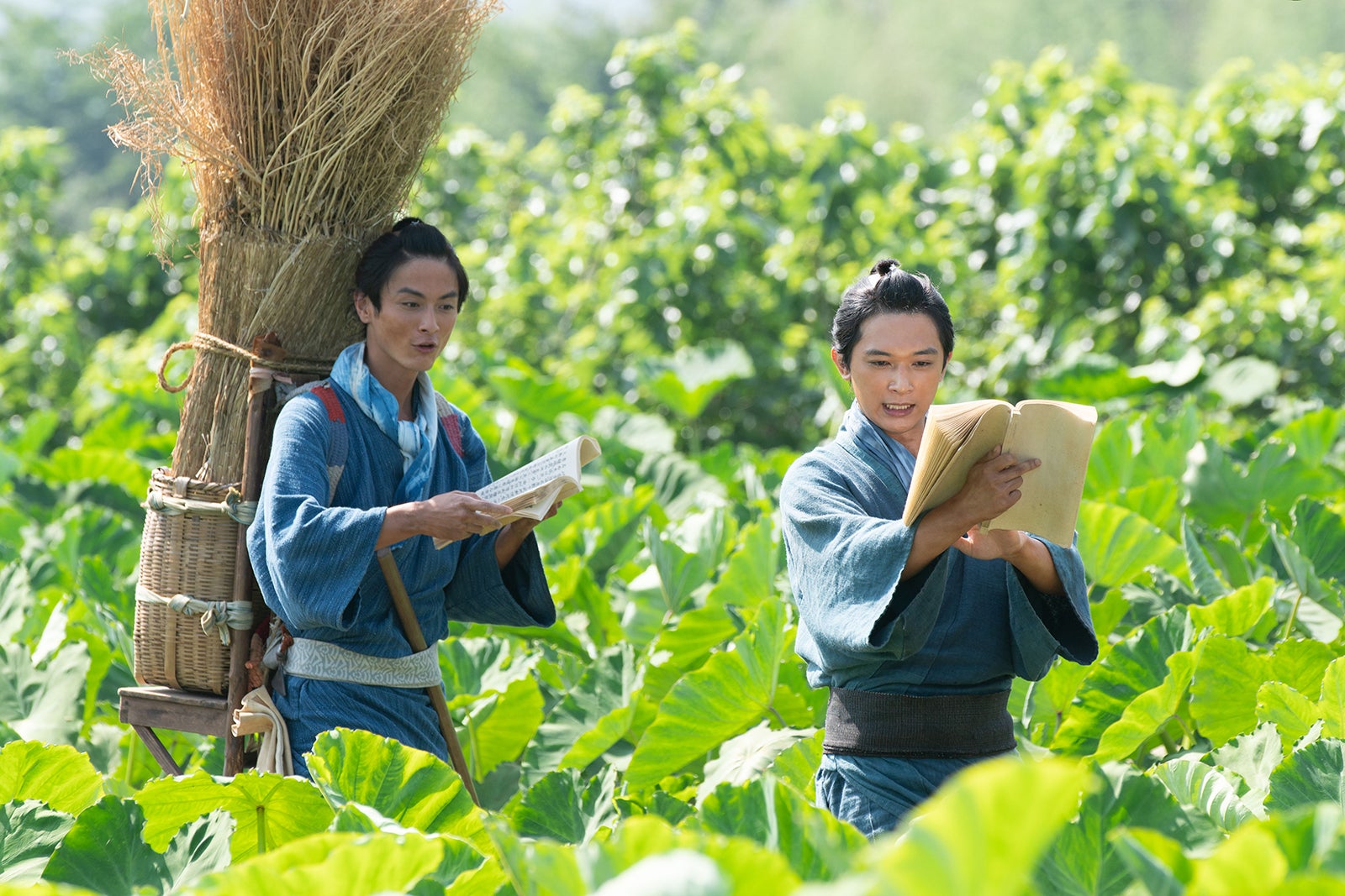 大河ドラマ『青天を衝け』第2話より（C）NHK