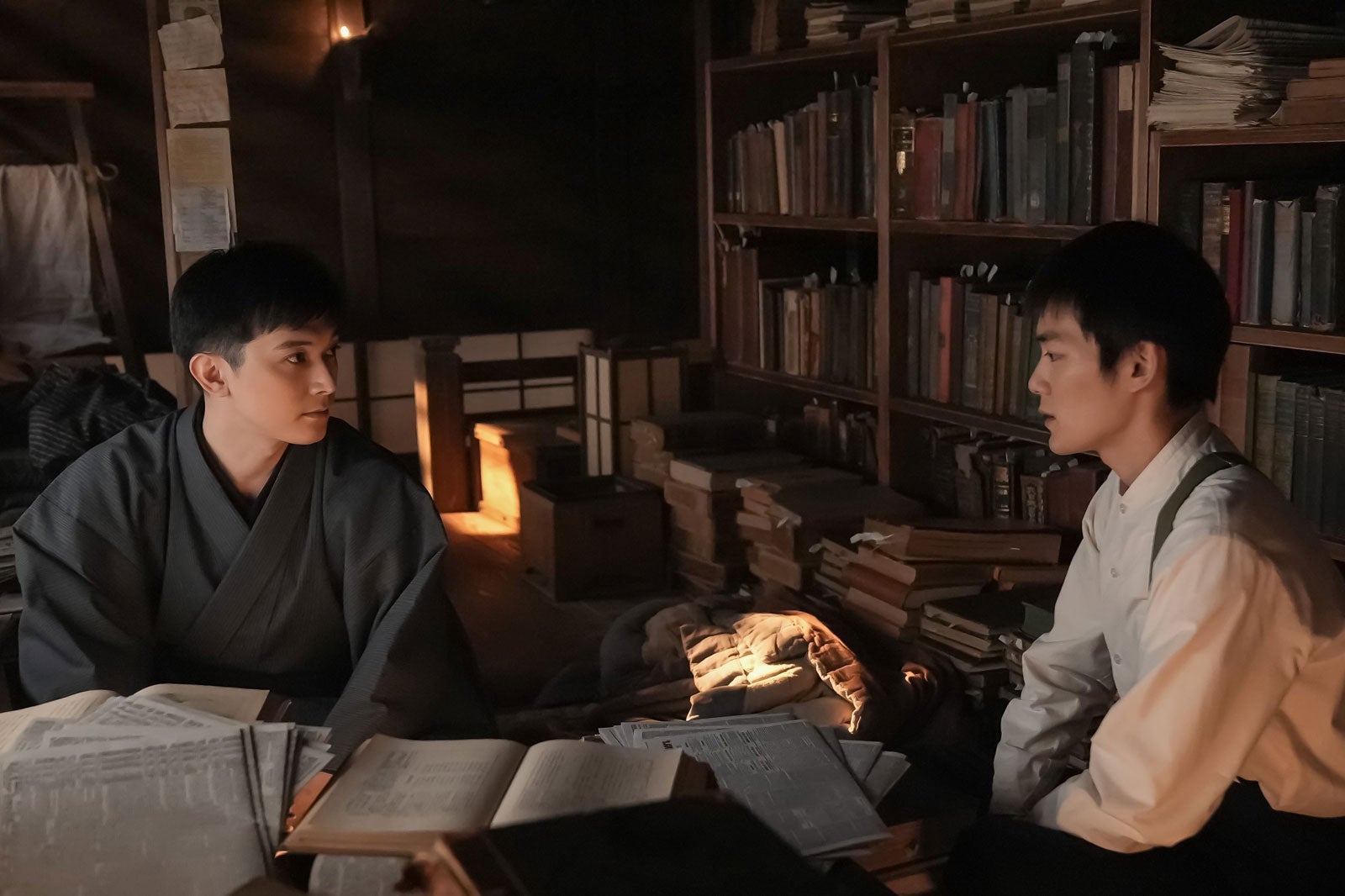 吉沢亮、杉田雷麟「ばけばけ」第91話（C）NHK