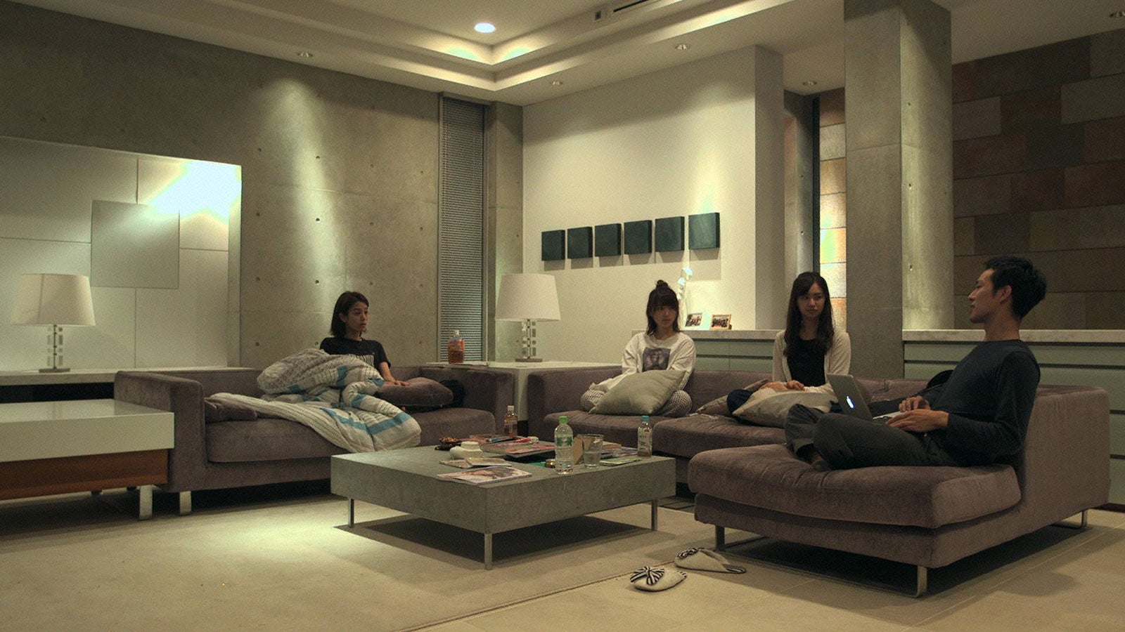 美咲、理子、百花、悠人『TERRACE HOUSE BOYS ＆ GIRLS IN THE CITY』35th WEEK（C）フジテレビ／イースト・エンタテインメント