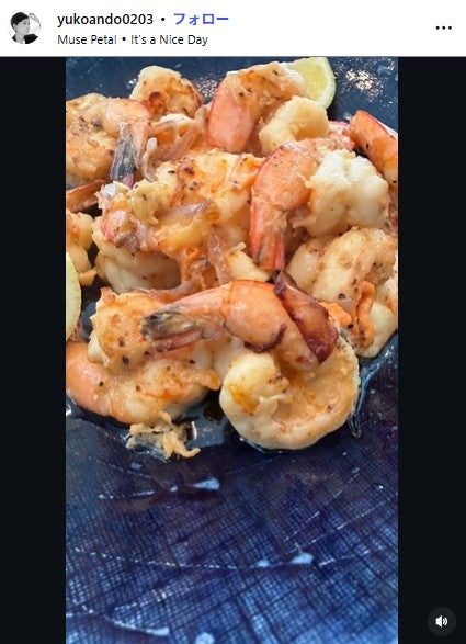 安藤優子Instagramより