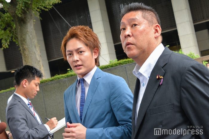三崎優太、立花孝志参院議員(C)モデルプレス