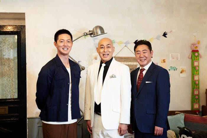 工藤阿須加、長谷川雅紀、渡辺隆 (C)カンテレ