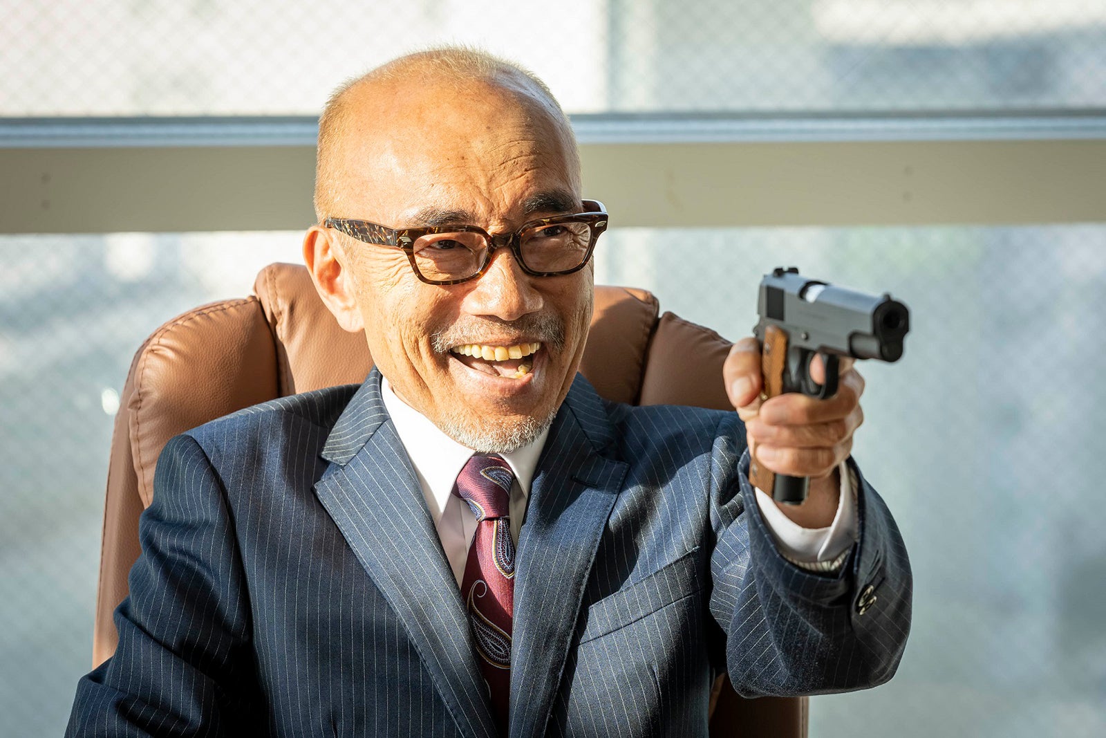 竹中直人「弁護士ソドム」最終話より（C）テレビ東京