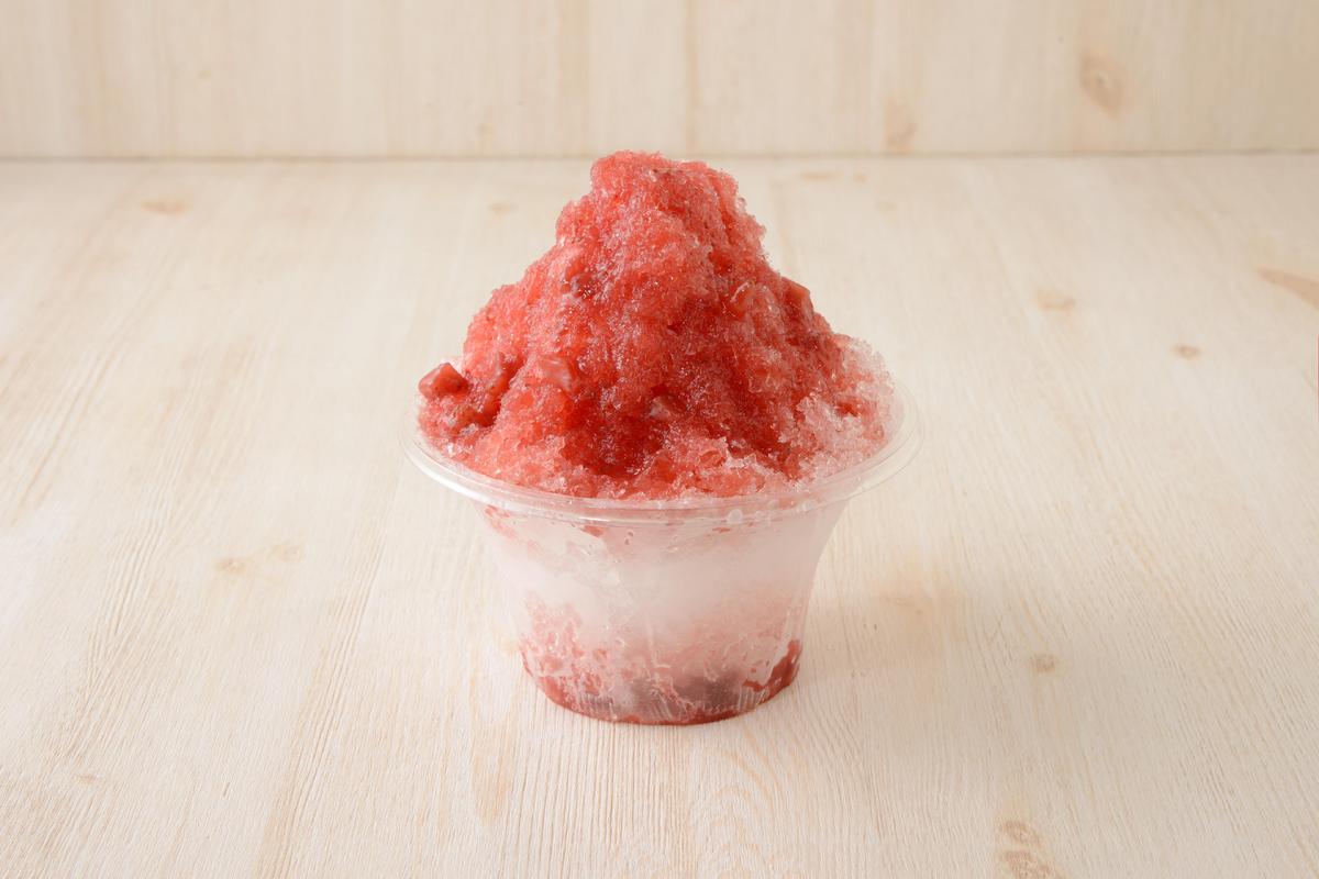 雪ふわかき氷 贅沢いちご／画像提供：ローソン