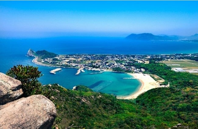 糸島上立石山からみる景色／画像提供：霞ヶ関キャピタル