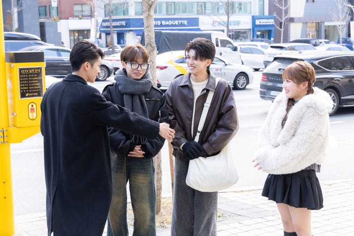 さとる、れお、ゆうき、のあ「今日、好きになりました。卒業編2025inソウル」第3話(C)AbemaTV, Inc.