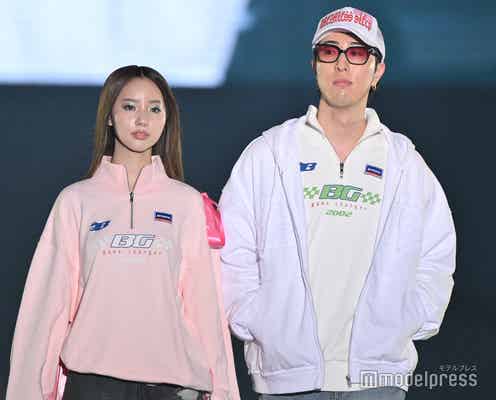 中町兄妹、シミラールックで登場 仲良しぶりアピール【TGC北九州2024】