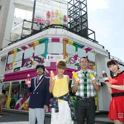 左から:倉本美津留氏、西山茉希、為末大、福田萌