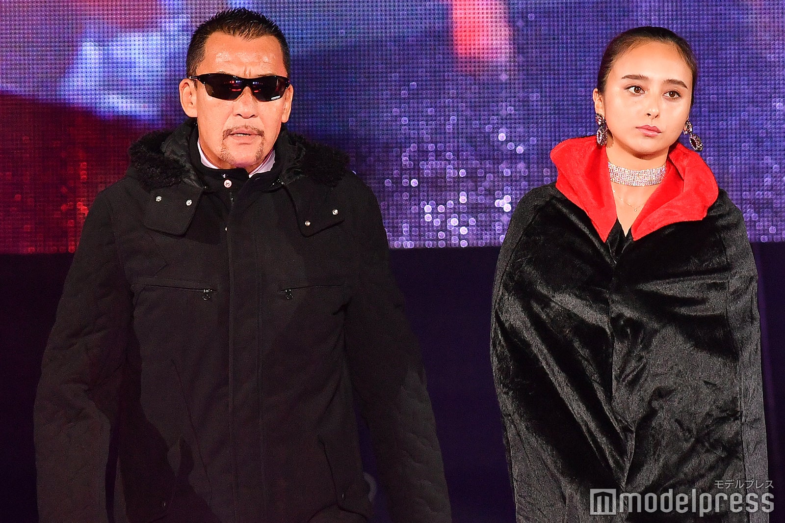 蝶野正洋、石田ニコル（C）モデルプレス