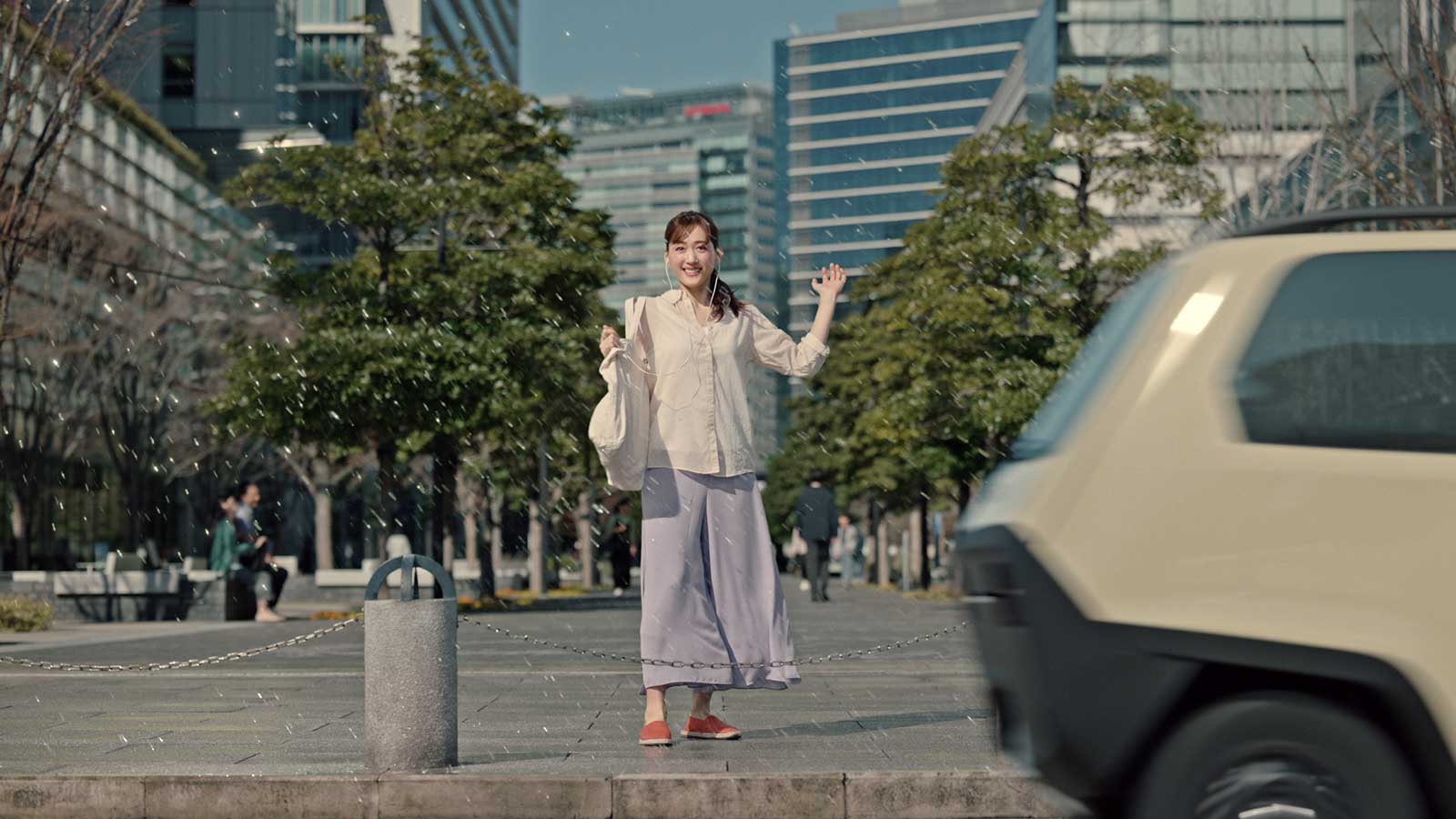 綾瀬はるか出演新CMより（提供写真）