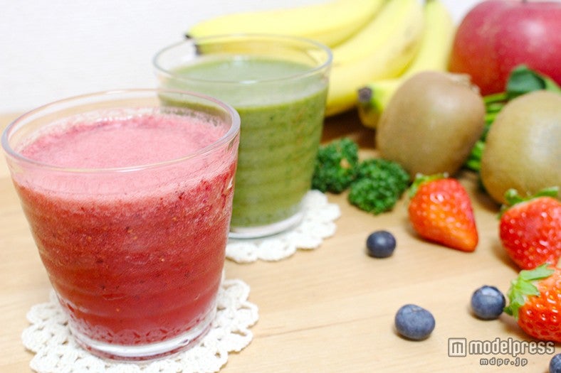 朝のフレッシュジュースで爽やかに1日をスタート