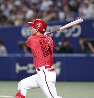 広島・佐藤啓介 2号3ランは初の地元がい旋弾「一振りで仕留めることができました」