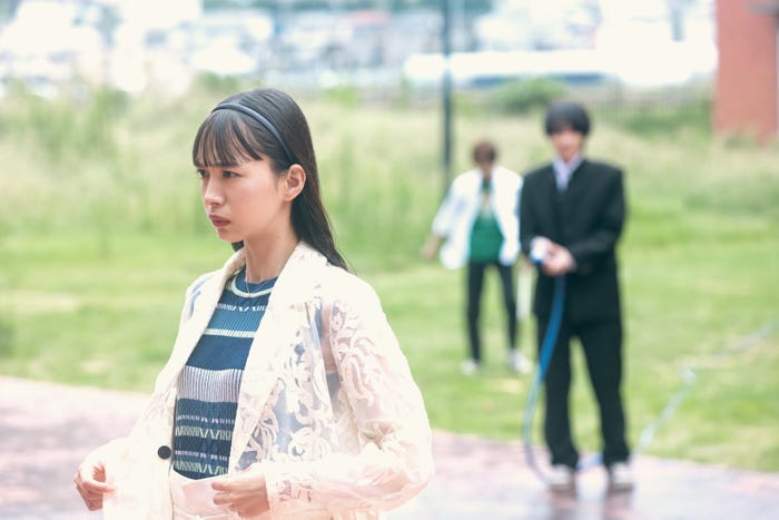 井桁弘恵「私の町の千葉くんは。」第2話(C)「私の町の千葉くんは。」製作委員会