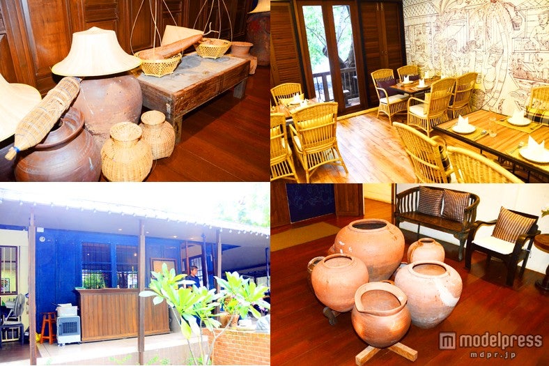 タイの伝統文化をモチーフにした内装