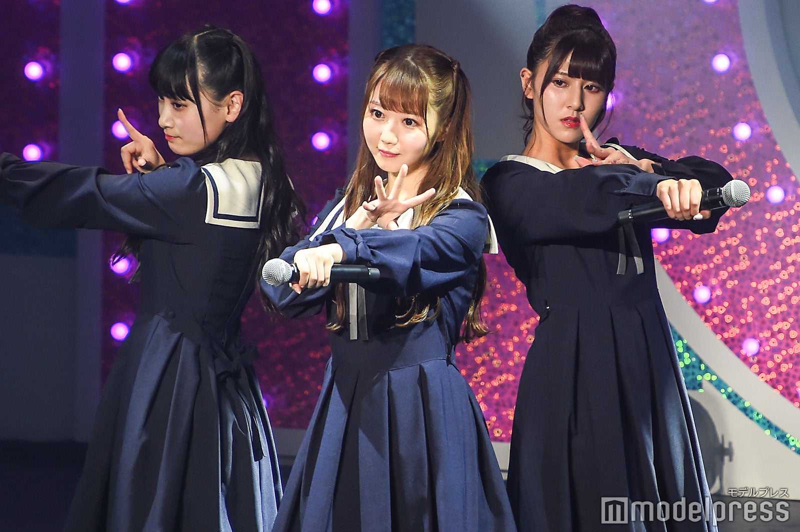 佐竹のん乃、大谷映美里、齋藤樹愛羅／＝LOVEファーストツアー「今、この船に乗れ！」東京公演 （C）モデルプレス