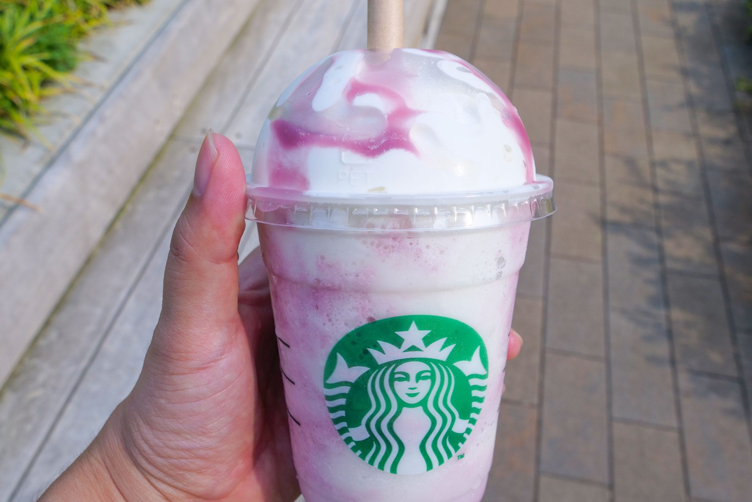 ぶどうフラペチーノ