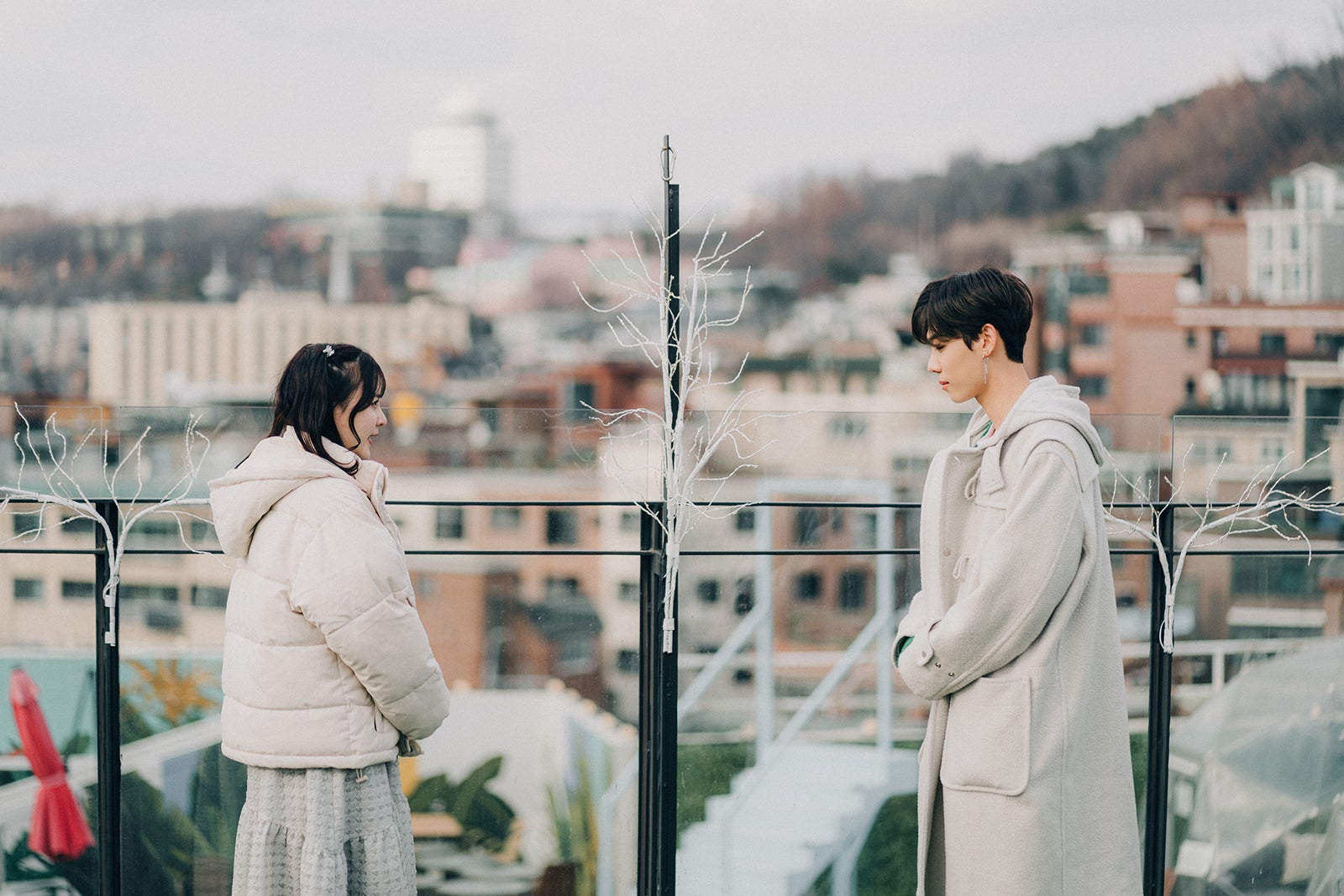 齊藤なぎさ、ロビン「花束とオオカミちゃんには騙されない」第4話（C）AbemaTV, Inc.