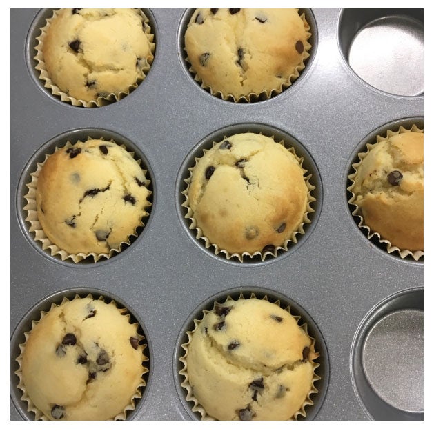 ぺこが作ったカップケーキ／ぺこオフィシャルブログ（Ameba）より