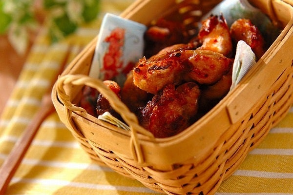 揚げないのにジューシー!オーブンで唐揚げ