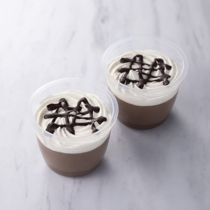 濃厚チョコプリン(提供写真)