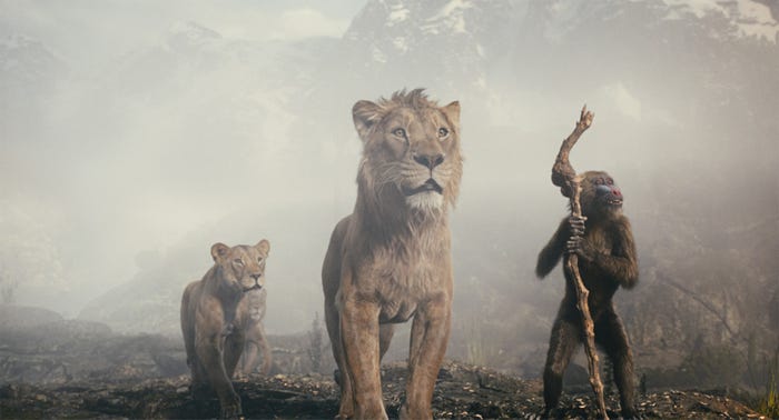 「ライオン・キング:ムファサ」(C)2024 Disney Enterprises, Inc. All Rights Reserved.