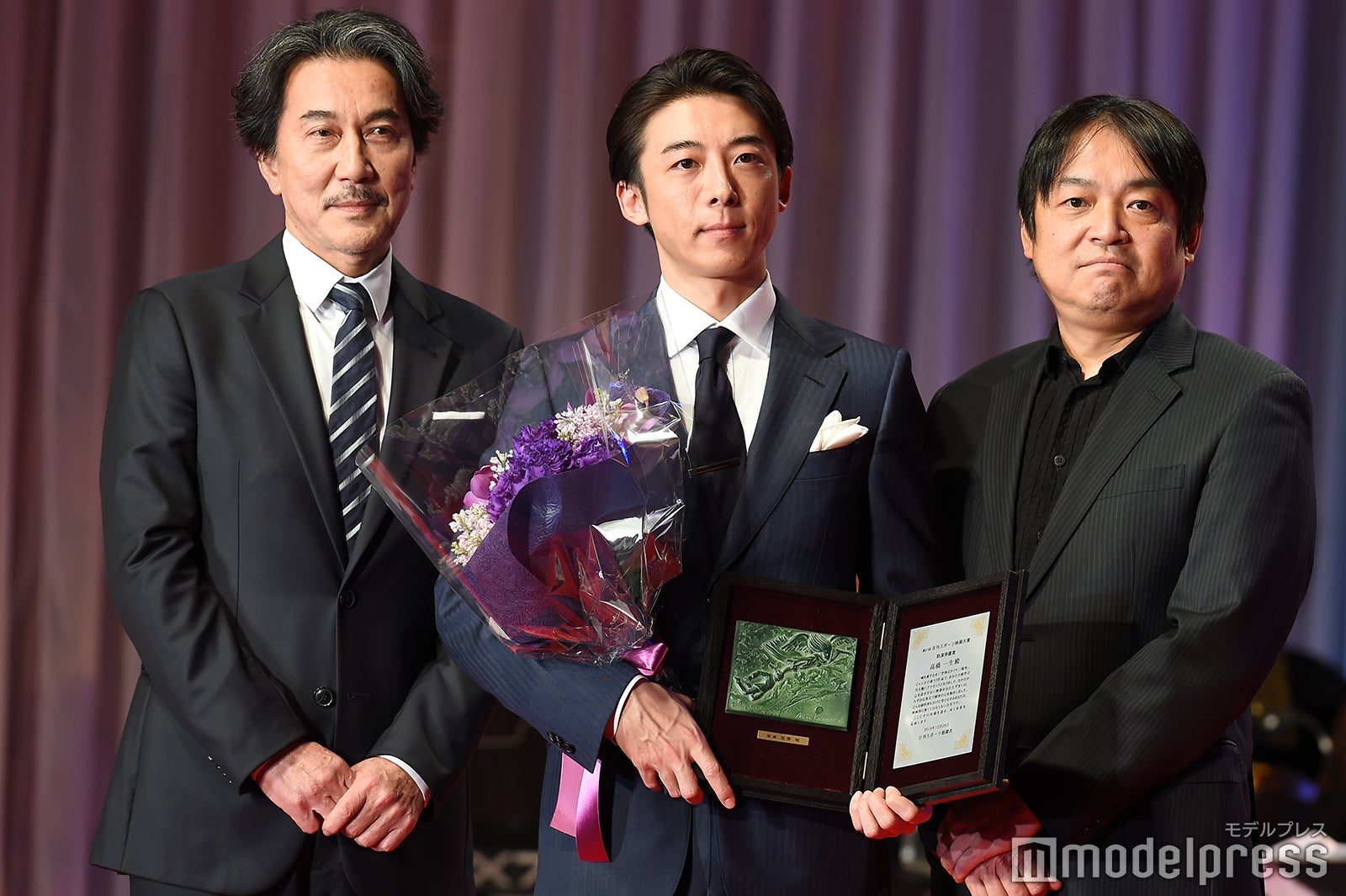 役所広司、高橋一生、本木克英 （C）モデルプレス