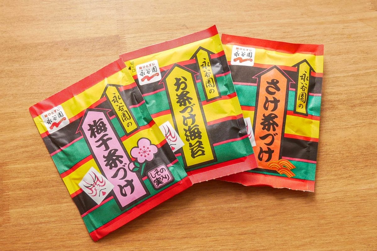 永谷園のお茶づけ