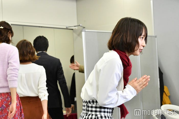 会見では最後まで残り、感謝を伝えていた(C)モデルプレス