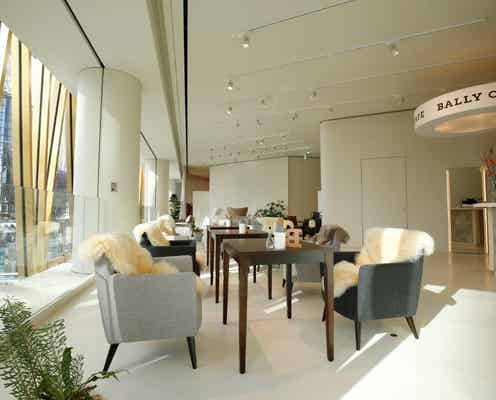 バリー銀座の冬限定カフェ『BALLY CAFE』ホリデーシーズン到来を感じる上質空間