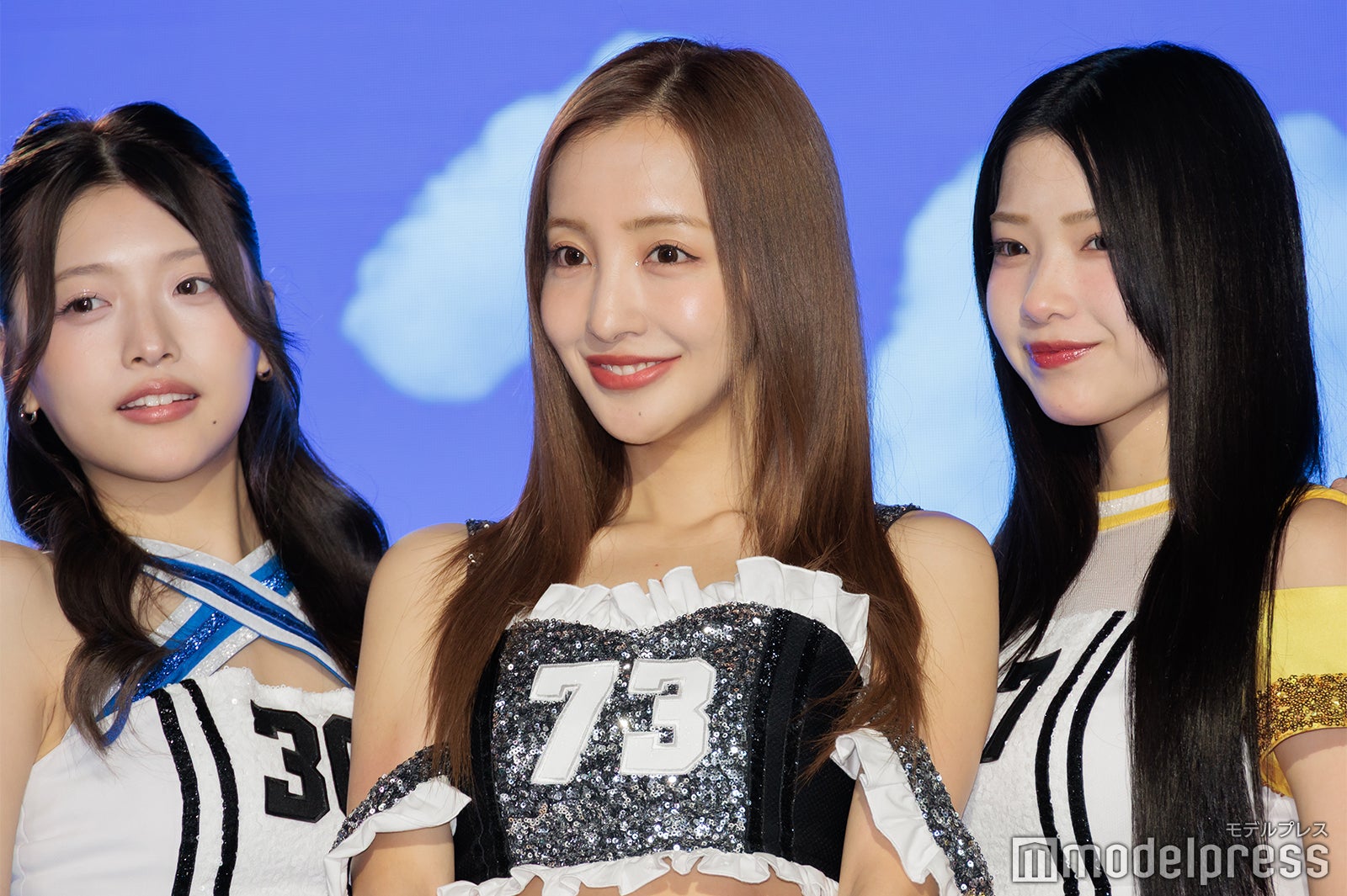 堀口美澪、板野友美、松山玲菜（C）モデルプレス