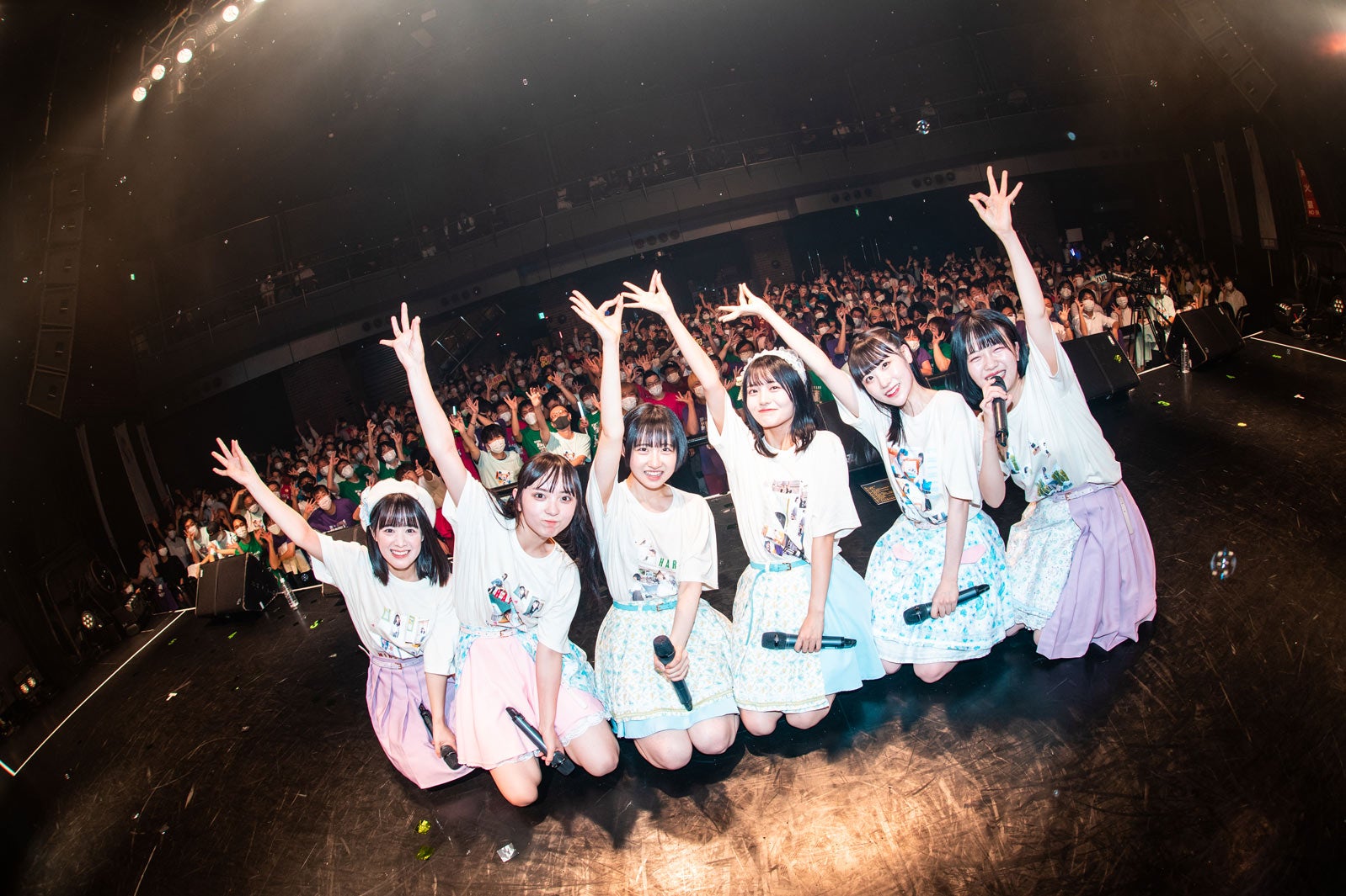 かすみ草とステラ、過去最大規模ワンマン開催　メンバー作詞楽曲も披露