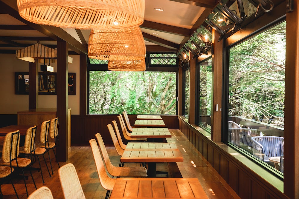 四万十川源流、森の国『水際のロッジ』／画像提供：サン・クレア